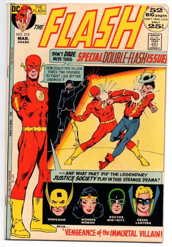 The Flash #213 (Mar 1972, DC) - Very Fine