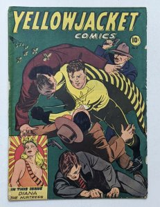 Yellowjacket Comics #3 (Nov 1944, Charlton) FN- 5.5 Ken Battlefield cover & art 