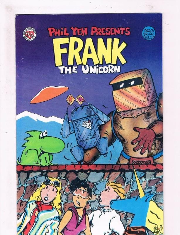 Phil Yeh Presents Frank The Unicorn #3 VF Fragments West Comic Book Rare DE3