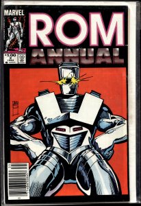 Rom Annual #2 (1983) Rom [Key Issue]