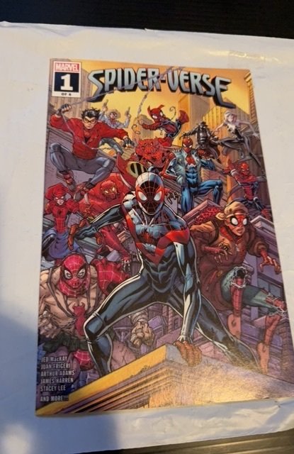 Spider-Verse #1 1st Print Walmart Todd Nauck Marvel Comics December 2019