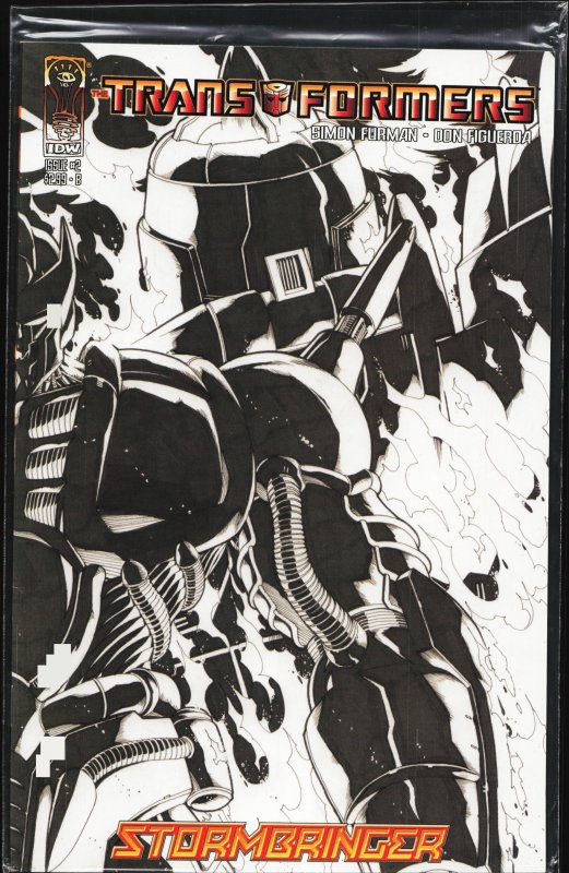 Transformers: Stormbringer #2 Sketch Cover (2006)