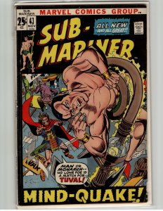 Sub-Mariner #43 (1971) Namor the Sub-Mariner