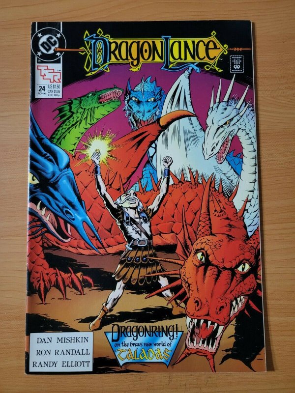 Dragonlance #24 Direct Market Edition ~ NEAR MINT NM ~ 1990 DC / TSR Comics 