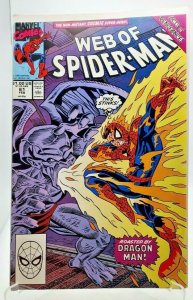 Web Of Spider-man #61 Marvel-1st child Normie Osborne NM