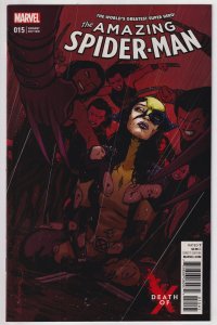 The Amazing Spider-Man #15 Lopez Cover (2016) Spider-Man [Key Issue]