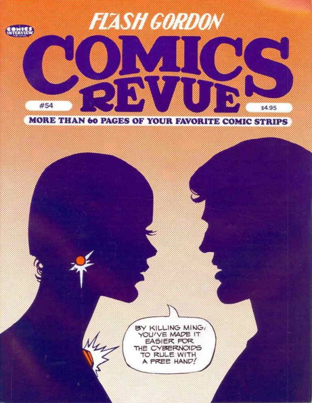 Comics Revue #54 VF ; Comics Interview |