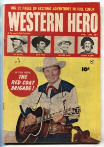 Western Hero #101--1951--Fawcett--Tom Mix--Gabby Hayes--Monte Hale--Tex Ritte...