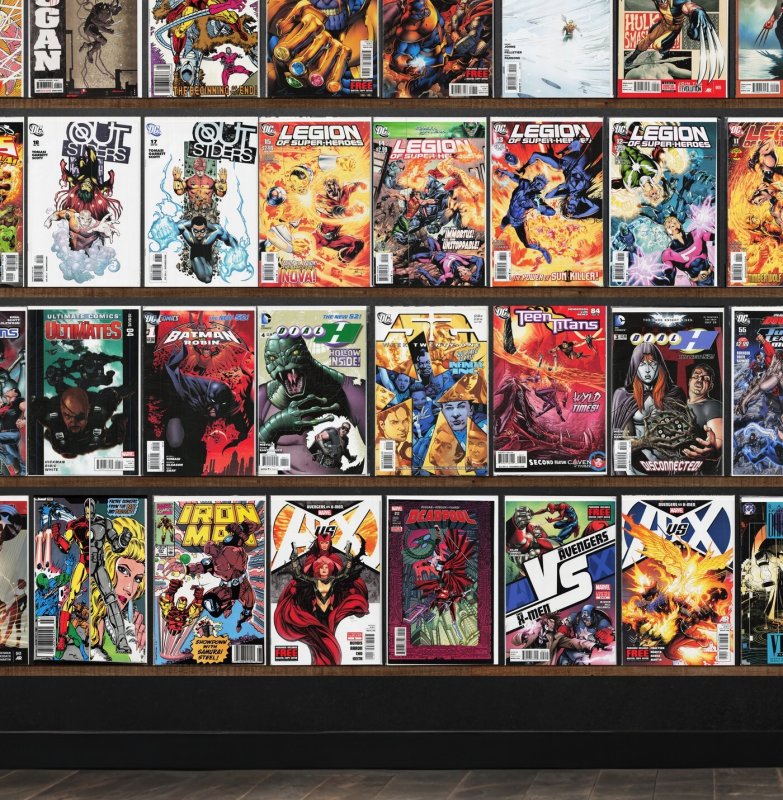 Huge Lot 150+ Comics with Savage Wolverine, The Spectacular Spider-Man & More!