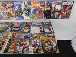 Huge Lot of 180 Comics W/ Spider-Man, Batman, Avengers! Avg. FN+ Condition!