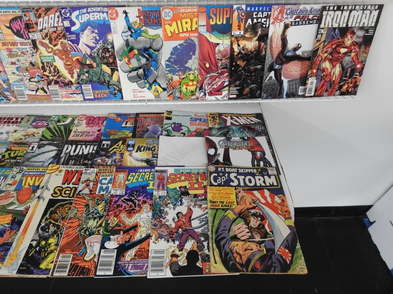 Huge Lot of 180 Comics W/ Spider-Man, Batman, Avengers! Avg. FN+ Condition!