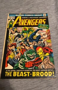 The Avengers #105 (1972)Beast brood and black panther is back