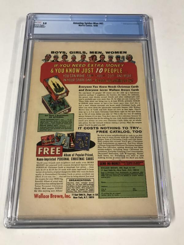 Amazing Spider-Man #41 CGC 5.0