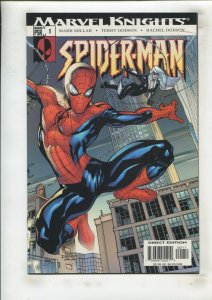 MARVEL KNIGHTS: SPIDER-MAN #1 (9.2) DOWN AMONG THE DEAD MEN PART 1!! 2004