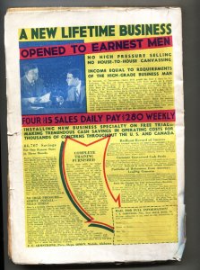 The Spider December 1933-Third issue-pulp magazine-Rare