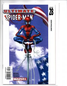 Marvel Comics Ultimate Spider-Man #28 Brian Michael Bendis Story Mark Bagley Art
