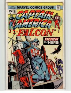 Captain America #183 (1975) Captain America and the Falcon