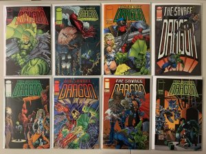 Savage Dragon Image Comics lot #1-22 (missing #2) 21 diff avg 8.0 (1993-95)