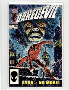 Daredevil #214 (1985) Daredevil