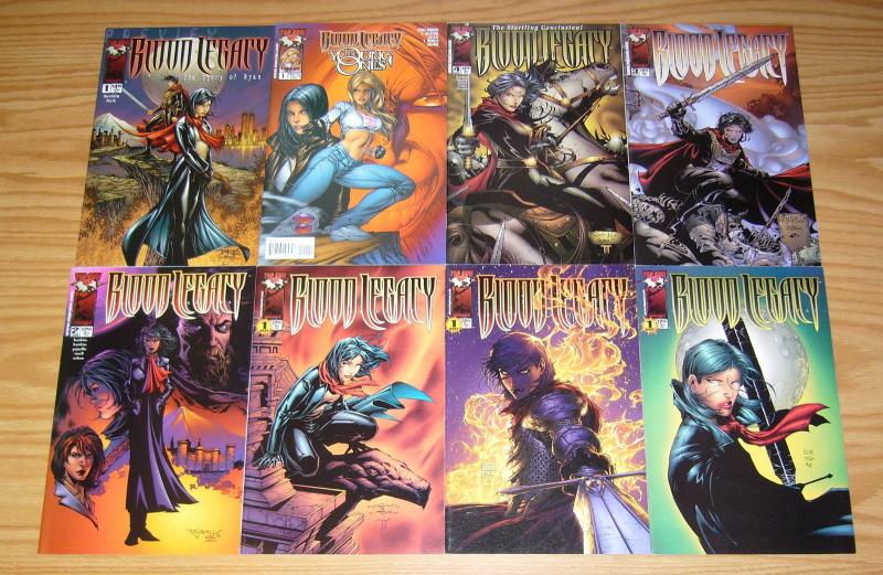 Blood Legacy: the Story of Ryan #1-4 VF/NM complete series + young ones+(3)more