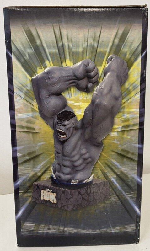 Dynamic Forces Grey Hulk Statue New In Box