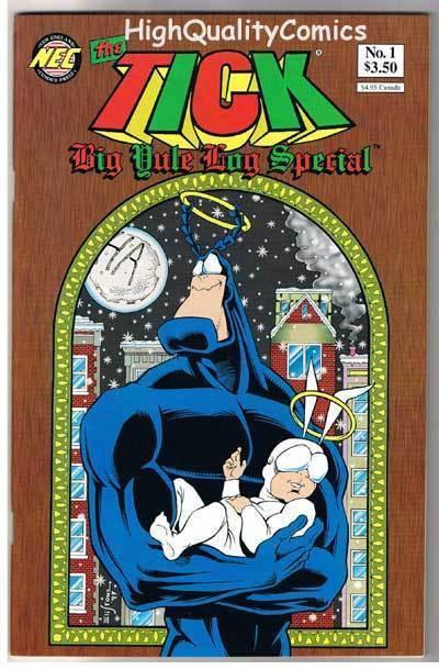 TICK YULE LOG SPECIAL #1, NM, Ben Edlund, TV series, 1997, more Tick in store