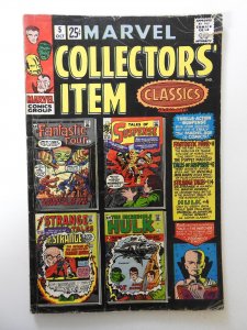 Marvel Collectors' Item Classics #5 (1966) GD/VG Condition! 1/2 in tear fc