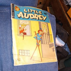 LITTLE AUDREY COMICS #24 (1952) scarce final issue ST JOHN PUBLISHING golden age