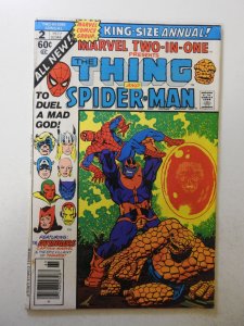Marvel Two-in-One Annual #2 (1977) VG/FN Condition! moisture stain bc