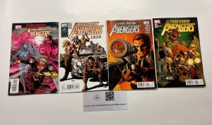 4 New Avengers Marvel Comics Books #7 9 10 21 Bendis 25 JW13