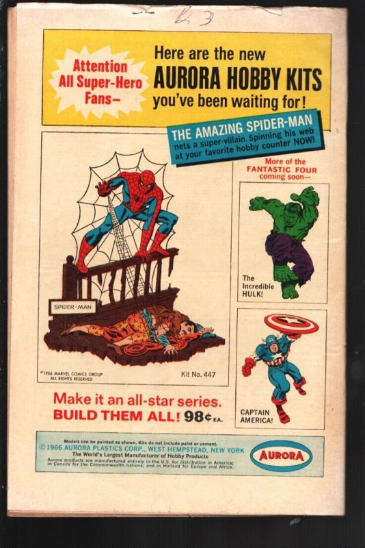 Strange Tales #153  1967 - Marvel  -VG - Comic Book