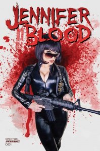 JENNIFER BLOOD #1 CVR E COSPLAY (MR) DYNAMITE 2021 EB176
