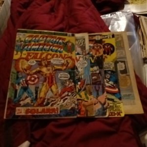 Captain America 122 160 163 206 211 Bronze Age Comics Lot Run Set Collection