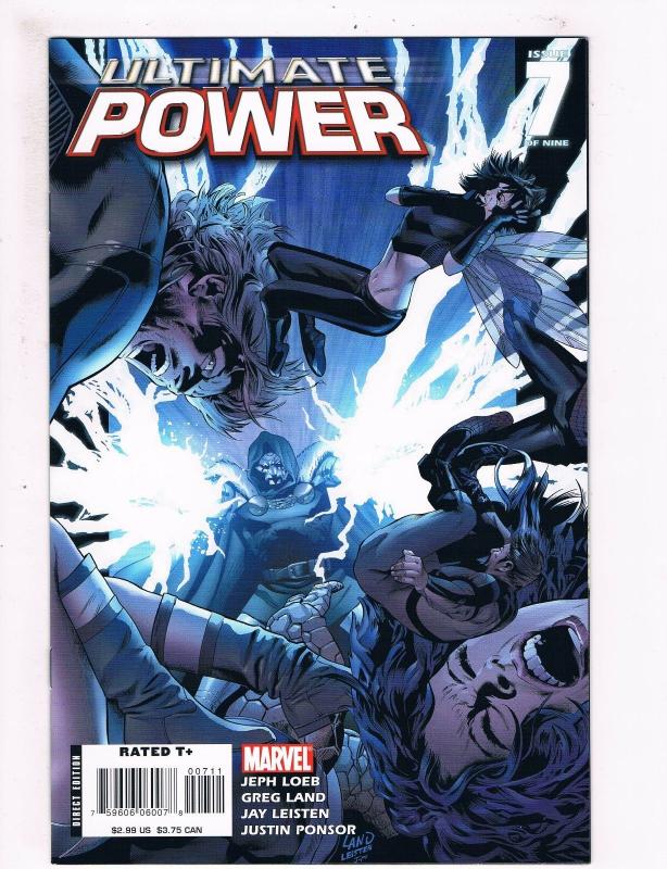 Ultimate Power # 7 NM 1st Print Marvel Comic Book Avengers X-Men Hulk Thor S58