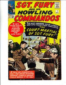 Sgt. Fury and His Howling Commandos #7 (May-64) FN+ Mid-High-Grade Sgt. Fury,...