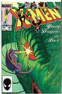 X-Men #181, 9.0 or better, Story Following Secret Wars I #12