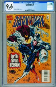 Darkhawk #49 CGC 9.6 1994-rare late issue-Marvel 3804823023
