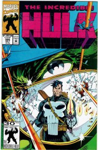 Incredible Hulk #395 (1968) Peter David Punisher NM