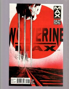 15 Wolverine Max Marvel Comic Books # 1 2 3 4 5 6 7 8 9 10 11 12 13 14 15 RP4