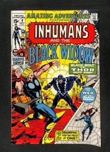 Amazing Adventures #8 Black Widow Inhumans Thor!