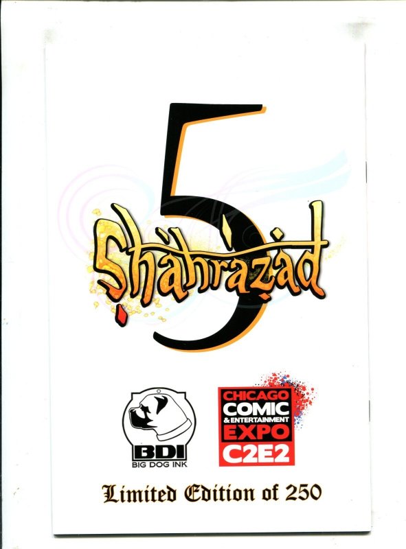 Shahrazad #5 - Mike Debalfo C2E2 Exclusive Virgin Variant LTD 250 (9.2ob) 2014