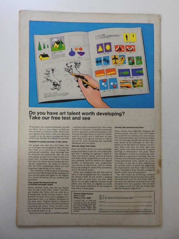 The Incredible Hulk #126 (1970) VG Condition moisture stain, rust on staples