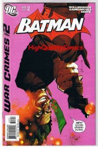 BATMAN #643, VF+, Bill Willingham, War Crimes, 2005, more BM in store