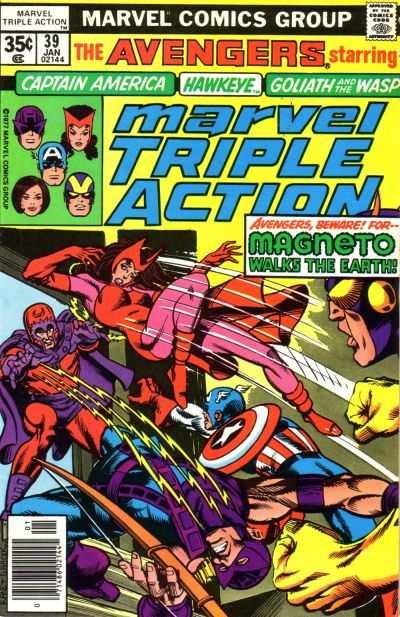 Marvel Triple Action (1972 series) #39, Fine+ (Stock photo)