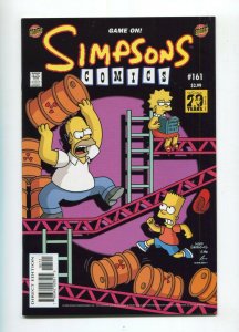 Simpson's Comics 161 NM Donkey Kong inspired Cover
