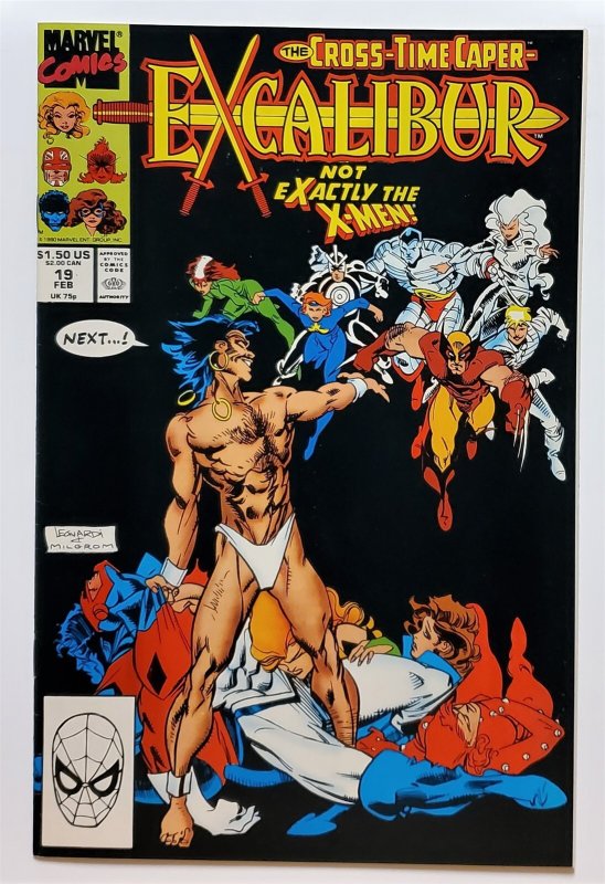 Excalibur #19 (Feb 1990, Marvel) VF-