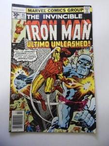 Iron Man #95 (1977) VG Condition tape pull fc