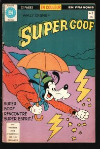 Super Goof #3 1980-Walt Disney-Goofy-Canadian edition-French language-VG/FN