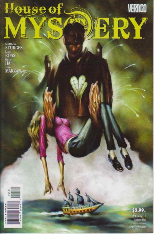 House of Mystery (2nd Series) #35 VF/NM; DC/Vertigo | save on shipping - details