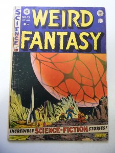 Weird Fantasy #13 (1952) GD/VG Condition tape on spine, moisture stains